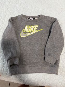 Nike Kids Crewneck Sweatshirt Gray Camo