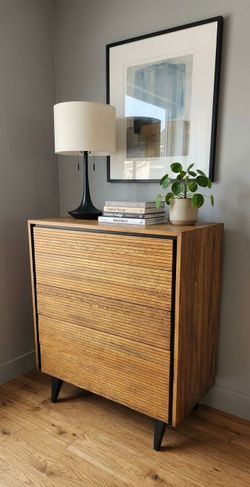 Solid Ash mcm dresser ( no veneer)