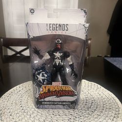 2020 Legends Series Spider-Man Venomized Captain America 