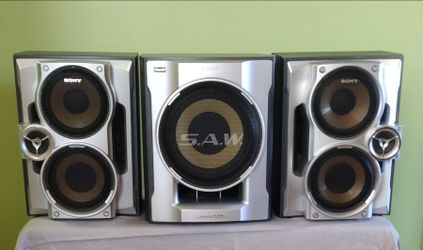 Sony Bookshelf Speakers & Subwoofer