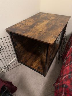 🐾 Furniture-Style Dog Crate