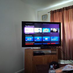50 Inch Samsung TV With Streaming Device 