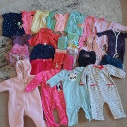 Baby Girls Clothes Lot 6M