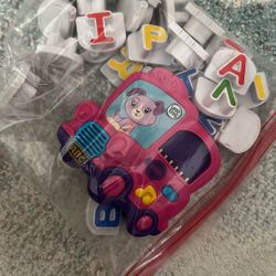 LeapFrog Fridge Phonics Magnetic Letter Set, Pink