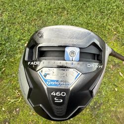 TaylorMade SLDR 460 S Driver 10* Fujikura Speeder 57g Stiff Graphite