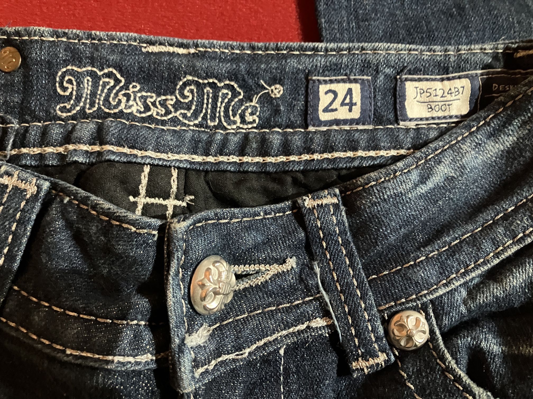 Bootleg MissMe Jeans Size 24