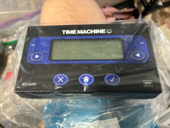 Time Machine control panel