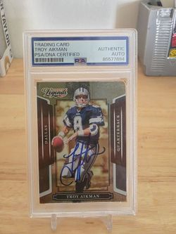 Troy Aikman certified auto