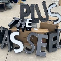 Neon  Light Letters/Outdoor Sign Letters
