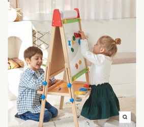 Tiny Land  3-In-1 Art Easel & Paper Roll Set