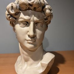 Marwal Ind. Inc., Vintage, Bust of Michelangelo’s David Statue