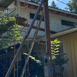 Temporary Power Pole 