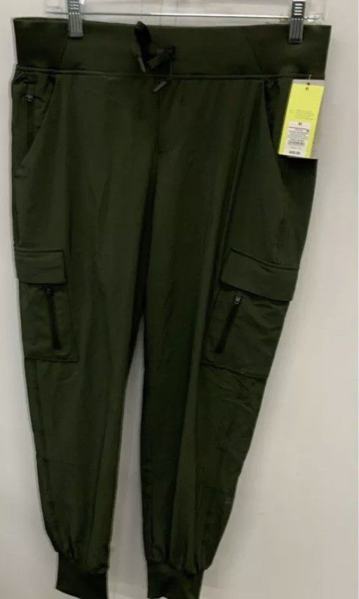NWT All In Motion Women's Olive Green Cargo Pants Joggers Size Medium 


