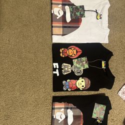 Bape Tees For The Go✅