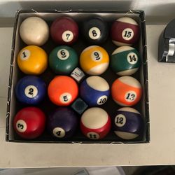 Pool Table Balls