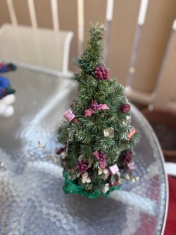 Table top Decorated Christmas Tree