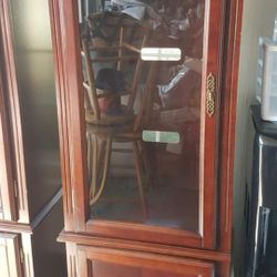 2 Tower Glass Shelving And Hutch China