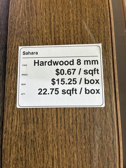 Sahara Hardwood Flooring