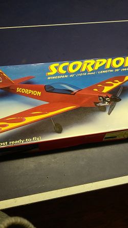 Cox- Fully Aerobatic ARF "Scorpion"