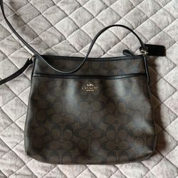 Coach Leather Crossbody Bag