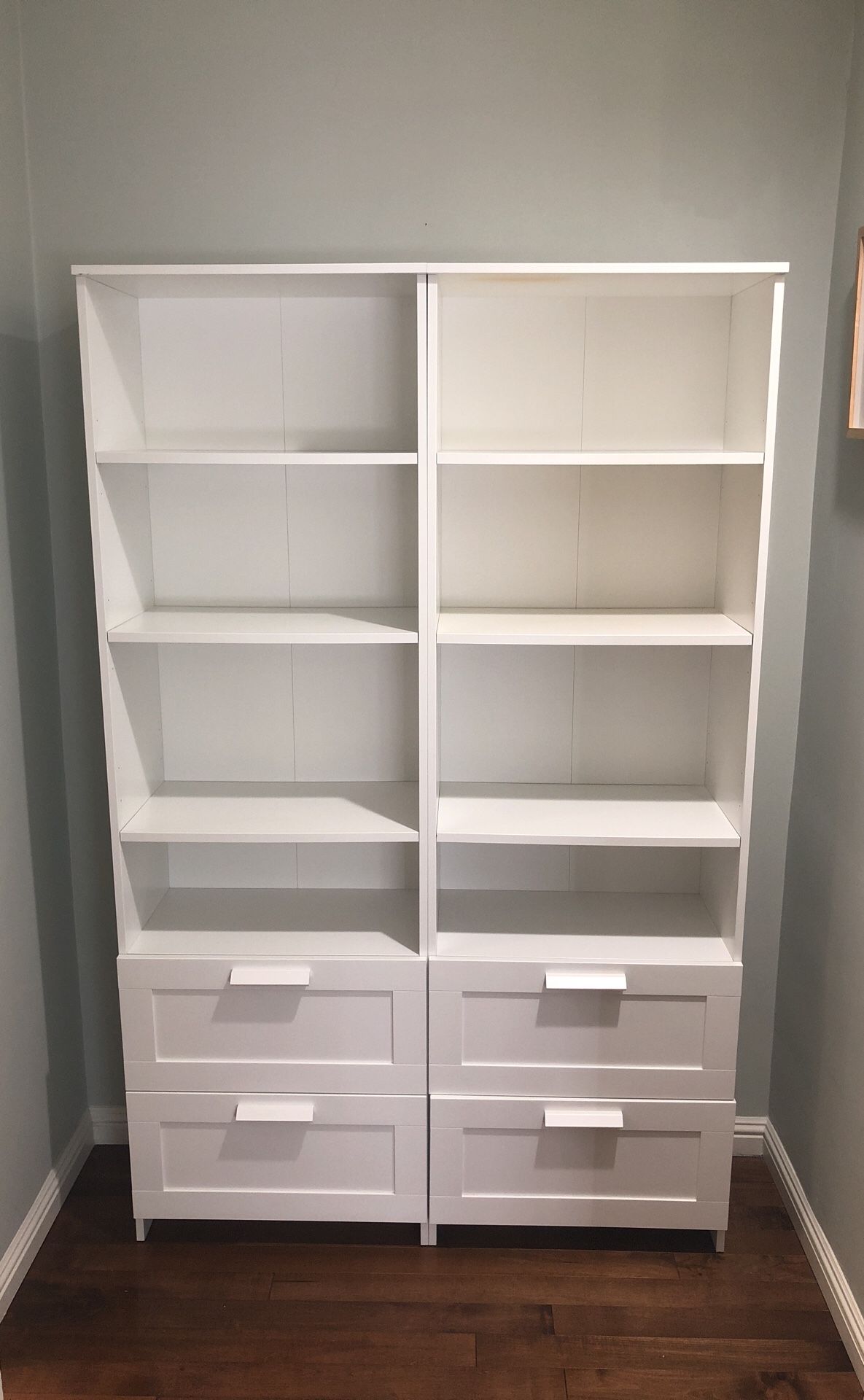 IKEA BRIMNES Bookcase shelving unit vinyl record