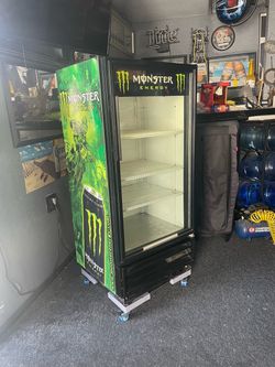 True monster beverage cooler