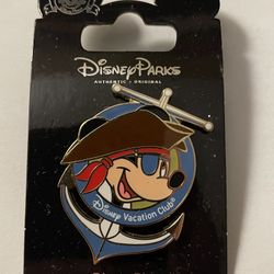 Disney Vacation Club Pirate Mickey Pin