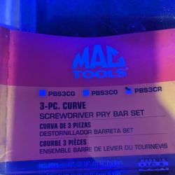 Mac tools 3-Piece pry bar set
