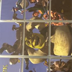 2001 Complete Shrek trading card set