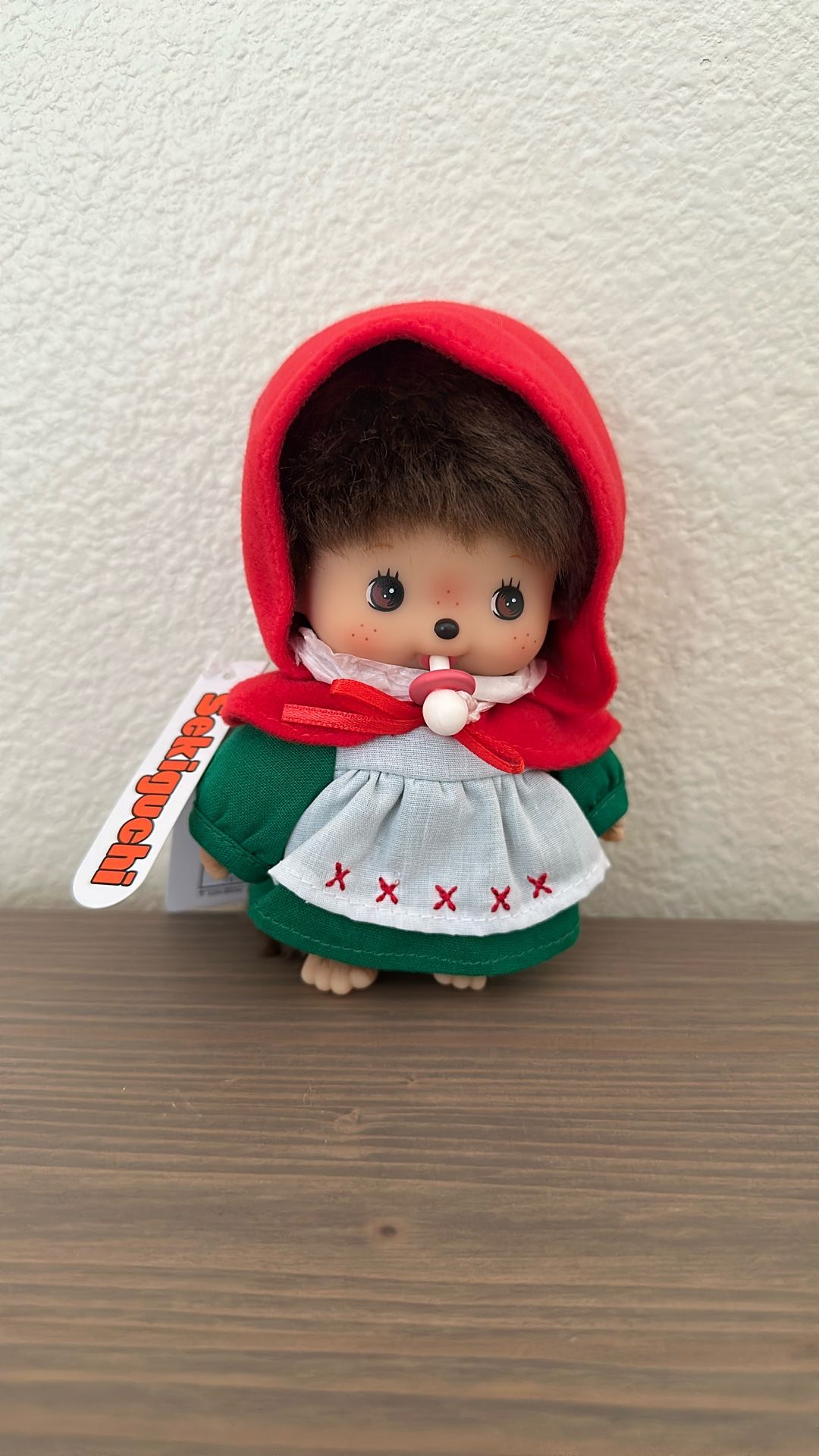 MONCHHICHI BEBICHHICHI LITTLE RED RIDING HOOD PLUSH