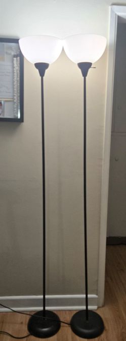 Torchiere Floor Lamps – Set of 2 6ft. tall