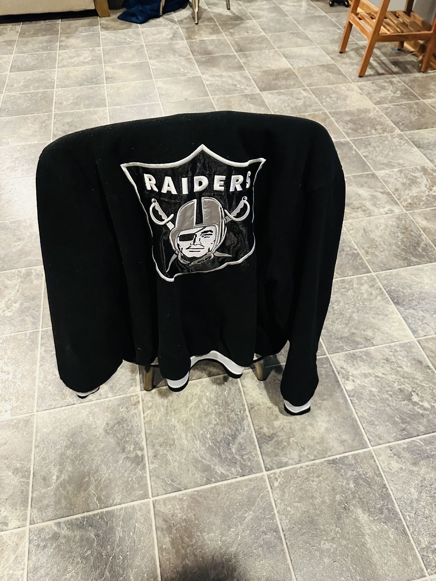 Throwback Varsity Los Angeles Raiders Wool Jacket