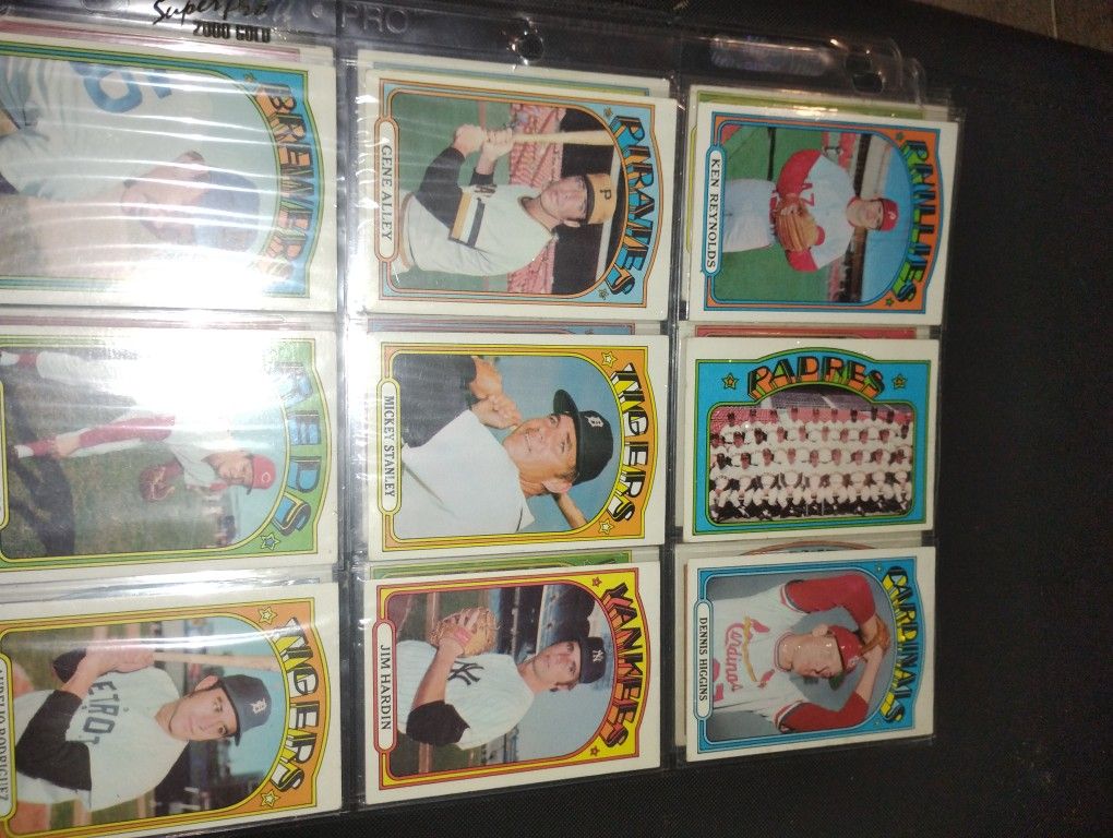 1972 Topps Baseball Cards