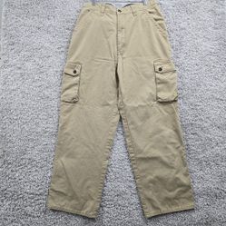 VTG American Eagle Mens Pants 33x30 (Fits 30x29) Military Cargo Pants Y2K Grunge 