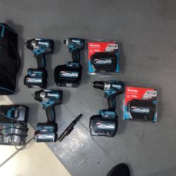 Makita 40 V Set Extra Batteries 