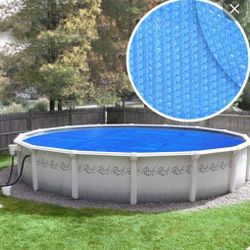 NEW SOLAR POOL COVER  24'
