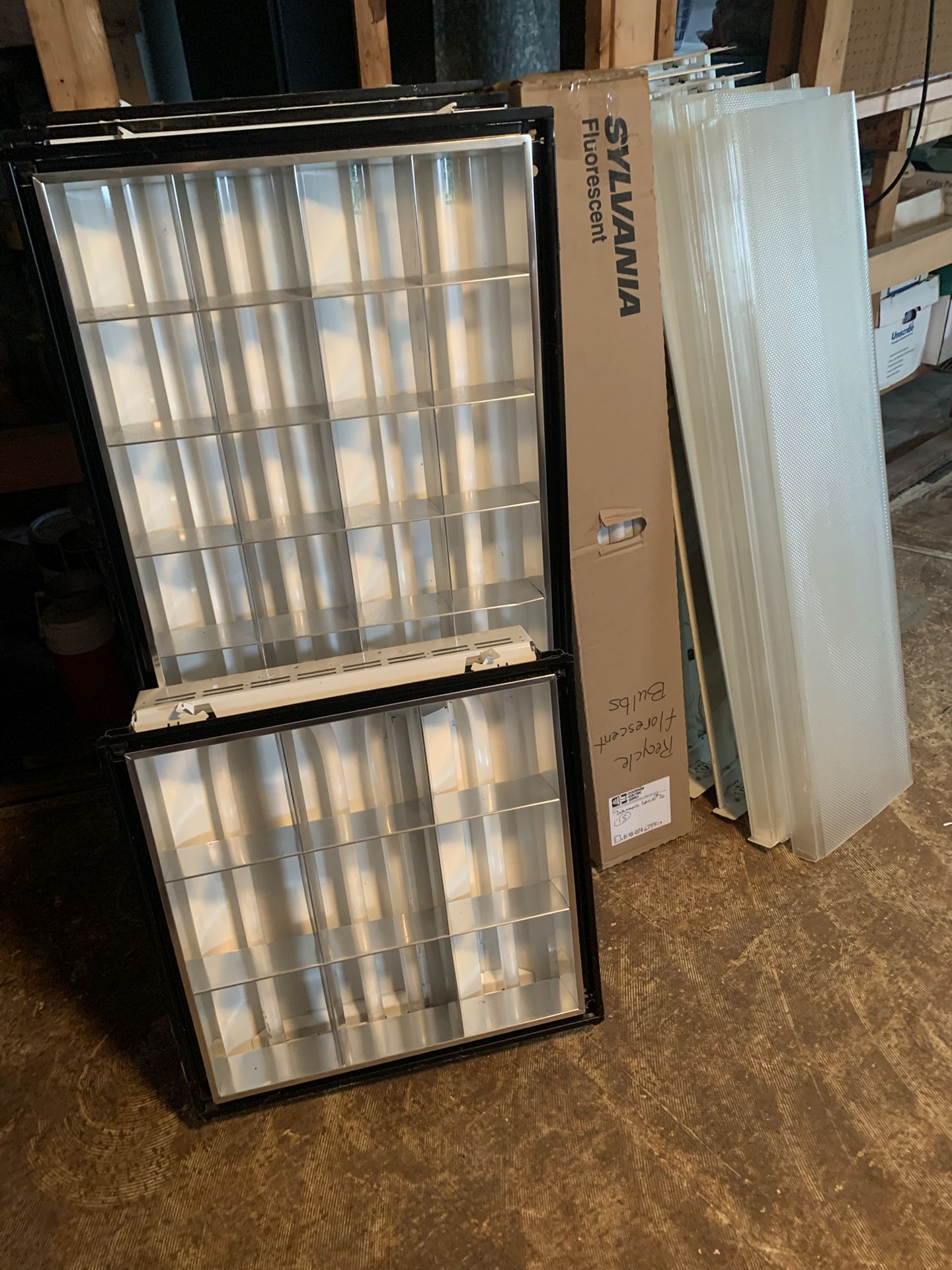 Florescent Light Fixtures