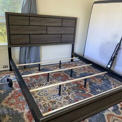 Cali King Size Bed Frame And Box Springs