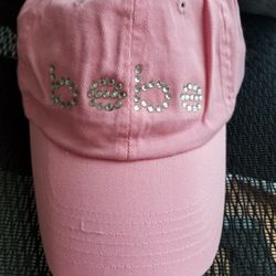 Brand New PINK Bebe Hats Cap Adjustable Men Women