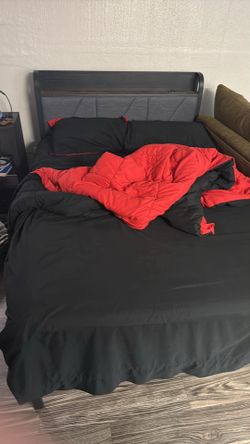 Mattress and bed frame