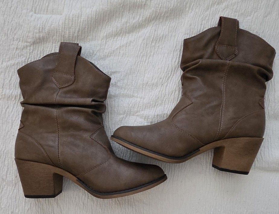 Women's Mid-calf Cowboy Boots