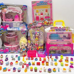 Shopkins Mixed Of Toys: Happy Place, Join Party, Tall Mall, Wild Style & Figures
