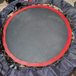 40" Folding Trampoline Works Well Safe Gym Exercise Equipment Please Read 
