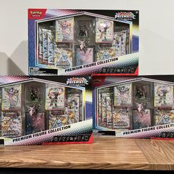 Prismatic Evolution Premium Figure Collection Pokemon Card