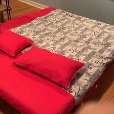 Queen Size Futon Sleeper Sofa 