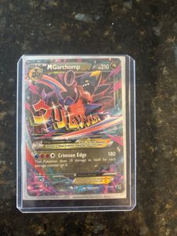 Pokémon Cards Mega Garchomp Xy168