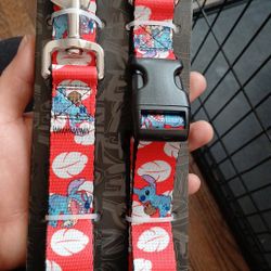 Stitch  Disney Collar And Leash Set