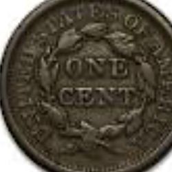 One Cent -1844