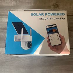 Solar power security camera