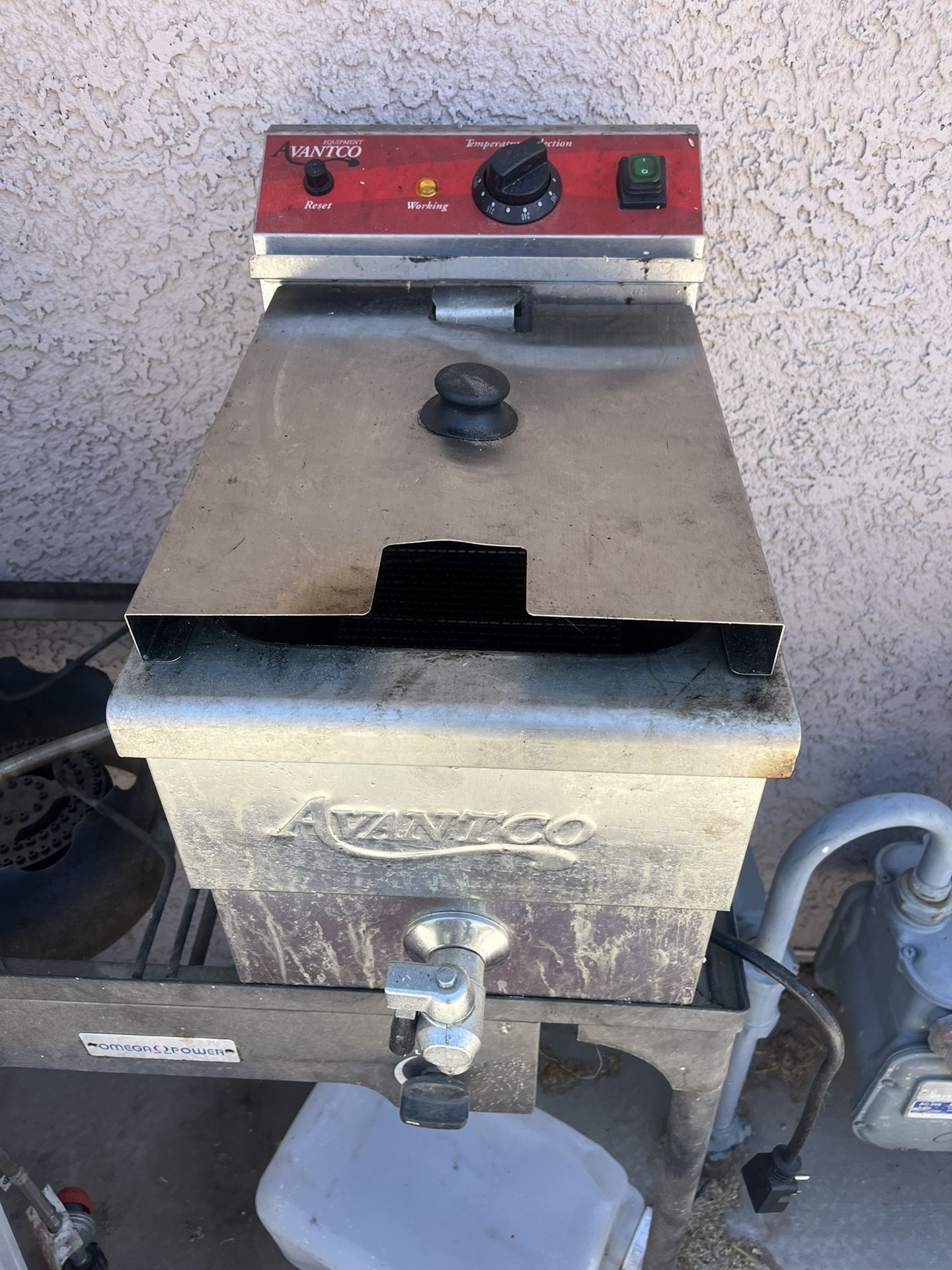 Commercial Countertop Deep Fryer